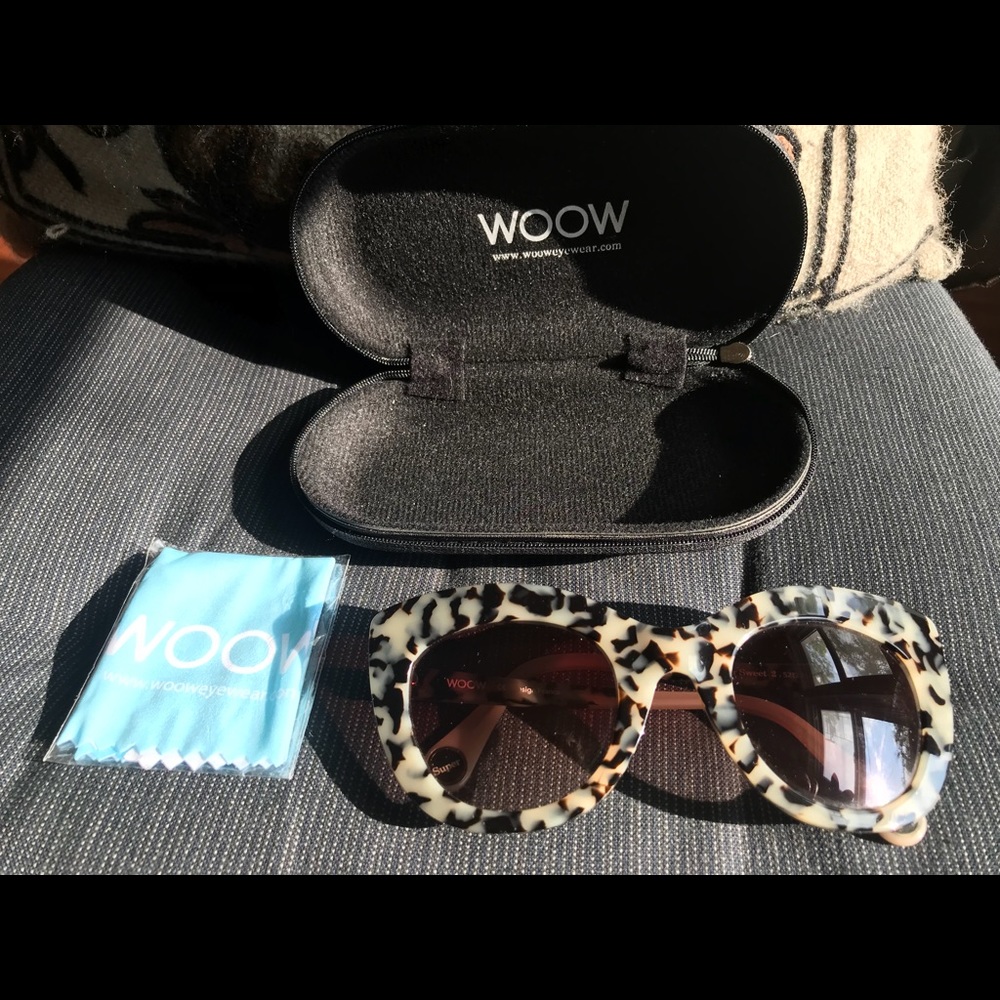 Authentic, never worn WooW sunglasses.